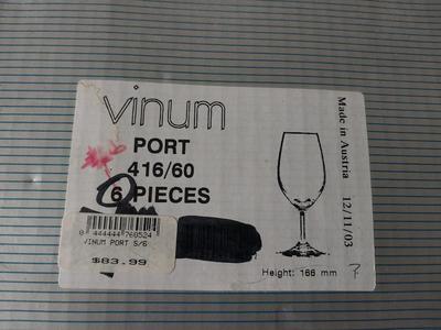 Riedel Wine Glasses and Cloth Napkins
