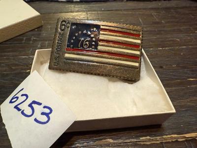 US postage belt buckle
