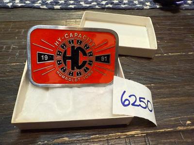 Hy capacity belt buckle 1991