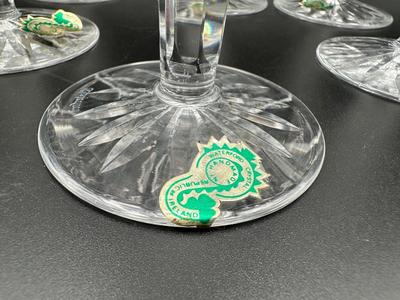 WATERFORD Crystal 6.5” Glasses - Set of (8)
