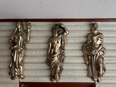 Arabesque Figure Sculptural Wall Art
