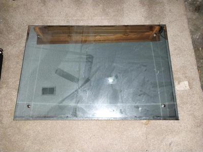 Beveled Wall Hung Mirror