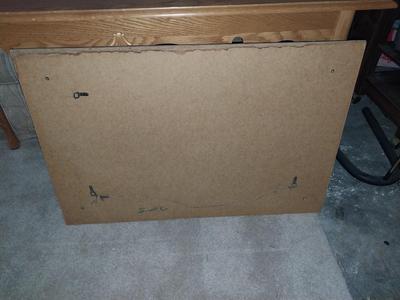 Beveled Wall Hung Mirror