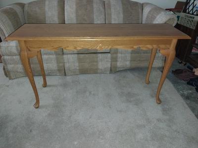 Oak Solid Wood Sofa/Hall Table