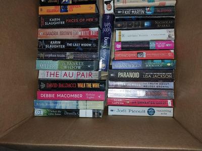 Wooden Book Rack and Books (4)