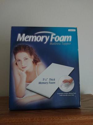New In Box Memory Foam Queen Size