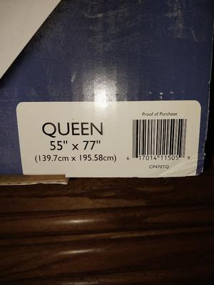 New In Box Memory Foam Queen Size