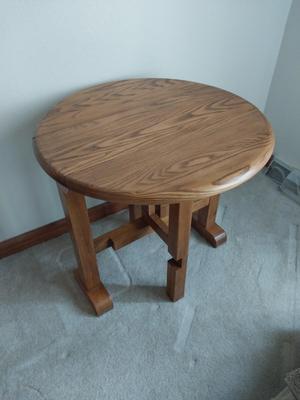 Wooden Dropleaf Side Table