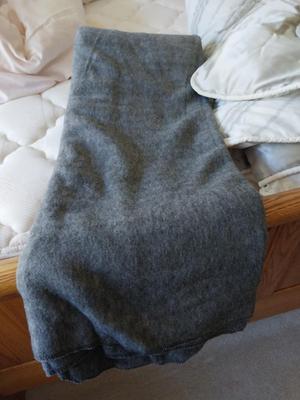 Queen Reversable Comforter and Blanket