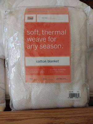 New Soft Thermal Weave Cotton Blanket