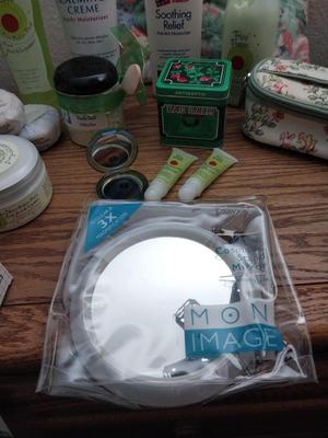 Ladies Hand Mirror-Soaps-Lotions-Manicure Set- And...