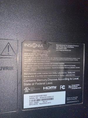 42” INSIGNIA TV