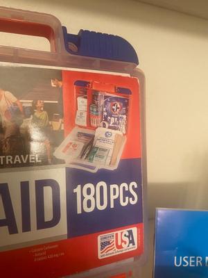 FIRST AID, BLOOD PRESSURE MONITOR, NORELCO ELECTRIC RAZORS & MORE