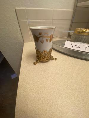 4 TIER SHELF, TOOTHBRUSH HOLDER WITH CUP, READING GLASSES AND MORE!