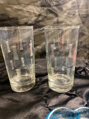 A VARIETY OF PRETTY TIARA GLASS