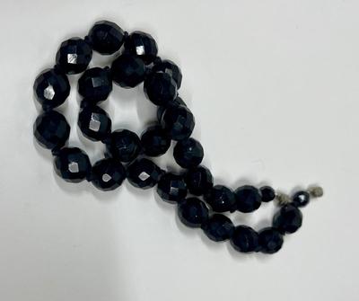 Dark Faceted Necklace