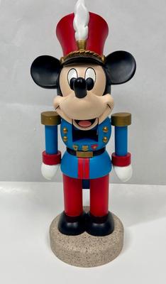 Vintage Disney Wood Mickey Nutcracker #H1194 13” Tall Kurt Adler 94