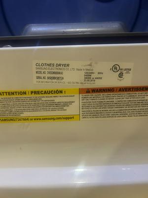 Washer and Dryer