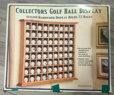 Golf Ball Display Case