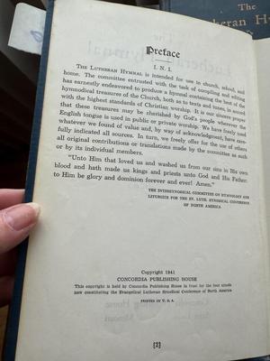 5-Lutheran Hymnals 1941