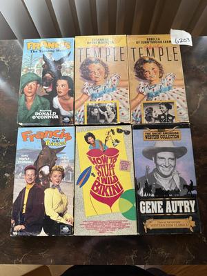 Francis the Talking Mule vcr tapes