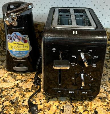 Toaster and Electric Can Opener