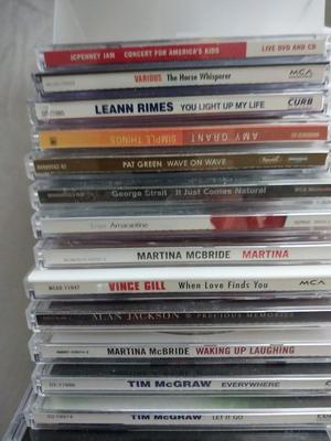 New CD Holder And CDs