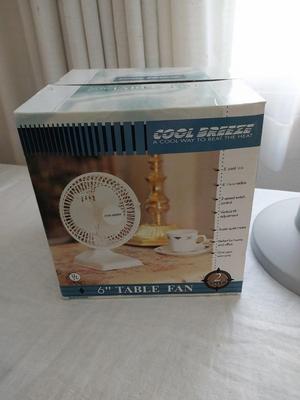 Quadra Sonic Breeze and Cool Breeze Tabletop Fan