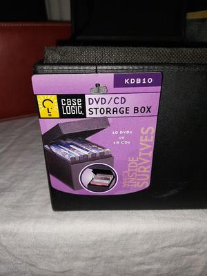 Three CD/DVD Box Holders