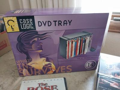New DVD Holder and DVDs