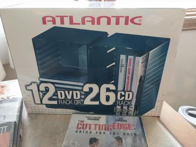 Atlantic DVD /CD Holders and DVD Movies