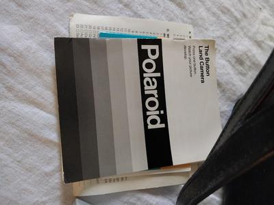 Polaroid "The Button" Camera with case