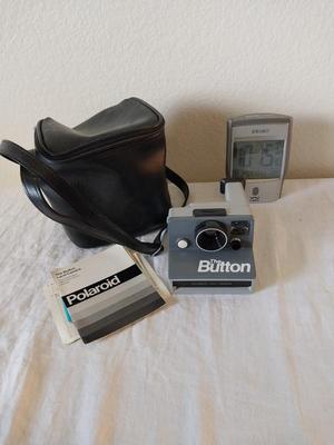 Polaroid "The Button" Camera with case