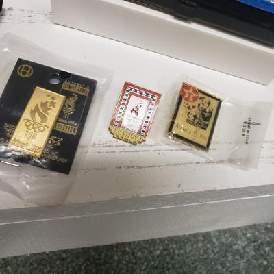 1996 Olympic Game Collectors Pins with COA and More (BS-KD)