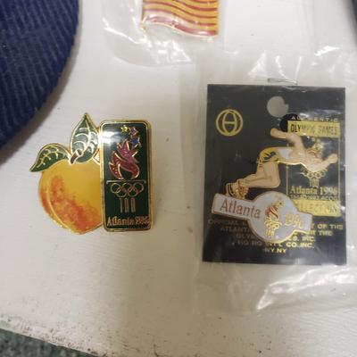 1996 Olympic Game Collectors Pins with COA and More (BS-KD)