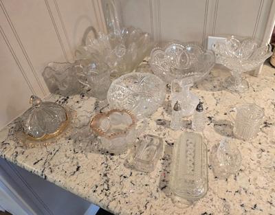 Lot of Misc Crytal Glassware