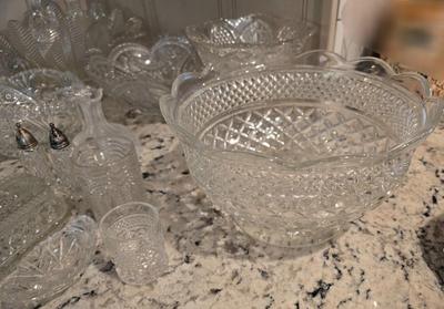 Lot of Misc Crytal Glassware