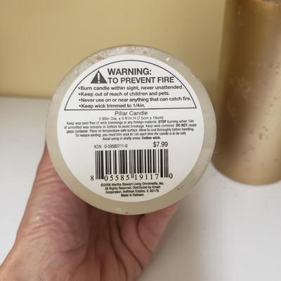 Yankee Candles, Toscany Lead Crystal Candlestick and More (BS-KD)