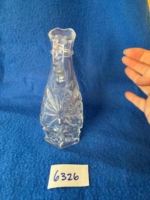 Anchor Hocking Star of David vinegar or oil cruet