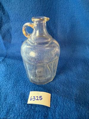 Clear glass jug
