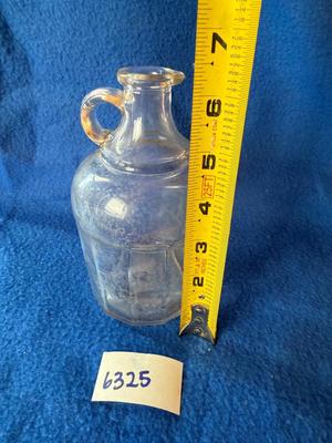 Clear glass jug