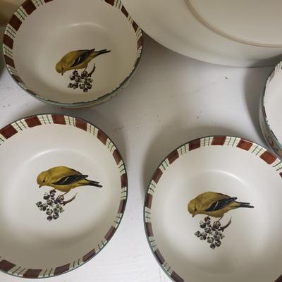 Lenox Winter Greetings 11 Person Set, Platter and Bowls (BS-KD)