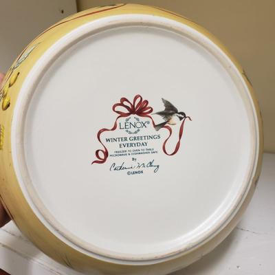 Lenox Winter Greetings 11 Person Set, Platter and Bowls (BS-KD)