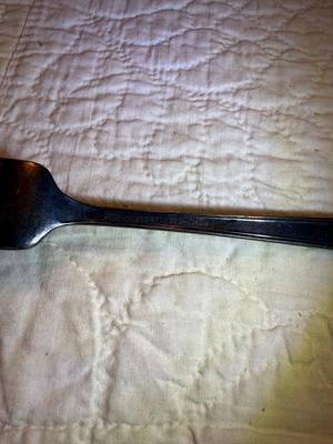 Teaspoon & fork