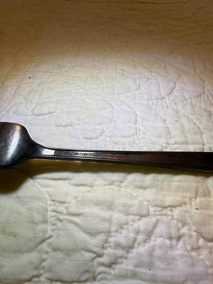 Teaspoon & fork