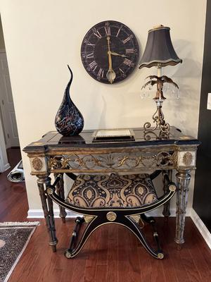 Designer pick: Absolutely gorgeous baroque style console table and bench