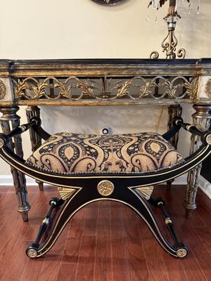 Designer pick: Absolutely gorgeous baroque style console table and bench