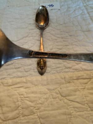 Silver spoons set Galt vintage estate Eagle Washington DC capital