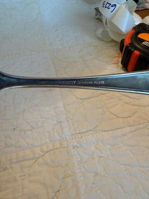 2 forks-Oneida Community diamond plate