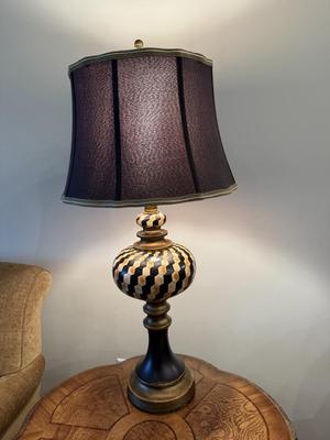 Pair of lamps (look like Mackenzie Childs!)